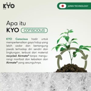 KYO Knot Your Ordinary Airmate Multipurpose Mat / Matras Multifungsi / Pet Bed / Bantal Lesehan / Bantal Duduk / Bantal Lantai / Alas Meditasi - KYO Conscious