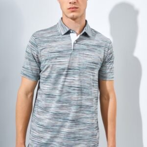 Jack Nicklaus Caesars Premium Space Dye Polo Green Shore