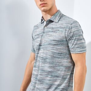 Jack Nicklaus Caesars Premium Space Dye Polo Green Shore