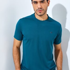 Jack Nicklaus Chevron T-Shirt Slim Fit Atlantic Deep