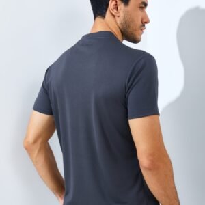 Jack Nicklaus Chevron T-Shirt Slim Fit Asphalt