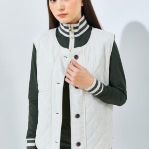 Jack Nicklaus Chij Premium Vest ladies Ice Stone