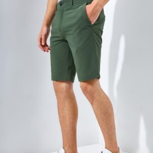 Jack Nicklaus Conrad Premium Celana Pendek Pria Regular Fit Olive