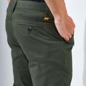 Jack Nicklaus Cougar Celana Panjang Pria Slim Fit Dark Green