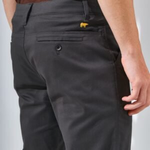 Jack Nicklaus Cougar Celana Panjang Pria Slim Fit Charcoal