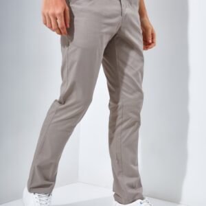 Jack Nicklaus Cougar Celana Panjang Pria Slim Fit Camel