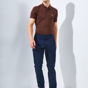 Jack Nicklaus Cougar Celana Panjang Pria Slim Fit Navy