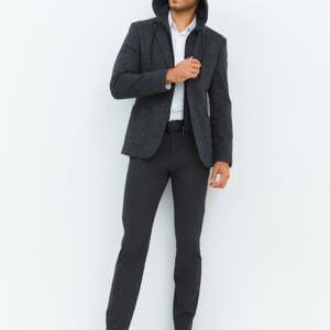 Jobb Darden-T2 Hybird Blazer Pria Slim Fit Dark Grey