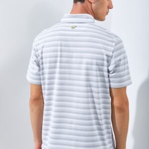 Jack Nicklaus Daytona Premium Heather Stripe Polo Silver Coast