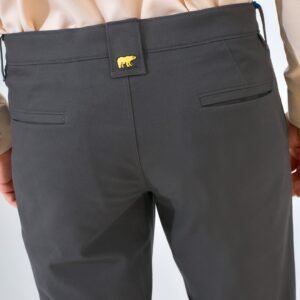 Jack Nicklaus Continent Celana Panjang Pria Regular Fit Charcoal
