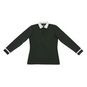 Jack Nicklaus Debby Ladies Premium Contrast Collar Polo Virtual Olive