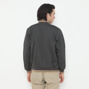 d&f Jaket Bomber Pria –  Abu tua