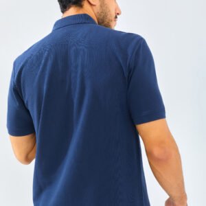 Jack Nicklaus Gallant Polo Shirt Pria Regular Fit Navy