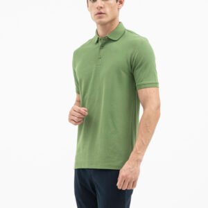 Jack Nicklaus Jazz Polo Shirt Pria Regular Fit Kale Green