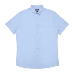 Jobb Elton Kemeja Pria Lengan Pendek Slim Fit Biru