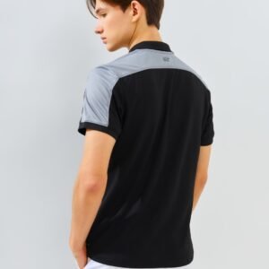 Jack Nicklaus Eminent Polo Shirt Pria Slim Fit Black