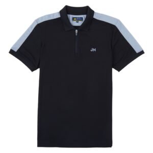 Jack Nicklaus Eminent Polo Shirt Pria Slim Fit Black
