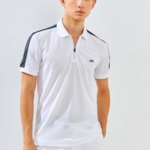 Jack Nicklaus Eminent Polo Shirt Pria Slim Fit White