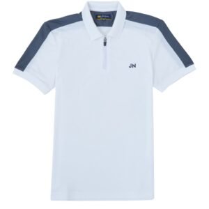 Jack Nicklaus Eminent Polo Shirt Pria Slim Fit White