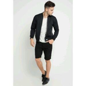 d&f Jaket pria Bomber - Hitam