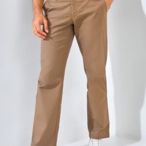 Jack Nicklaus Continent Celana Panjang Pria Regular Fit Khaki