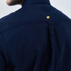 Jack Nicklaus Frederick Kemeja Pria Lengan Pendek Regular Fit Navy