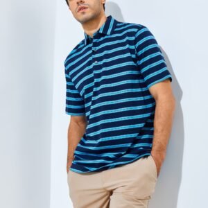 Jack Nicklaus Grosseto Premium Regiment Stripe Classic Navy