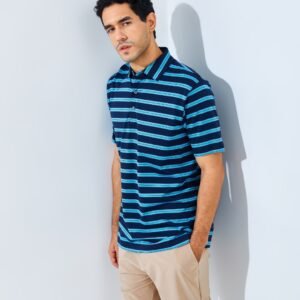 Jack Nicklaus Grosseto Premium Regiment Stripe Classic Navy