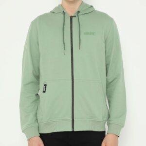 d&f sweatshirt hoodie L/S pria "ENDLESS" - hijau