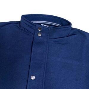 d&f CVC  Jaket Biker Pria - Navy