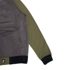 d&f CVC  Jaket Bomber Pria - Olive