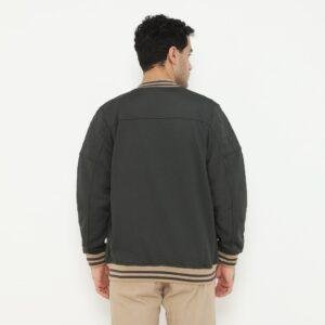 d&f Jaket Bomber cut & sewn Pria - Khaki