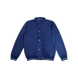d&f CVC  Jaket Biker Pria - Navy