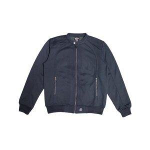 d&f CVC  Jaket Bomber Pria - Hitam