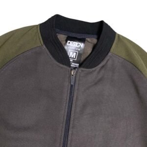d&f CVC  Jaket Bomber Pria - Olive
