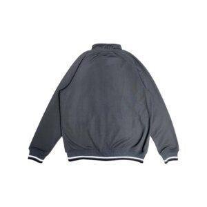d&f Jaket pria bomber raglan - abu-abu