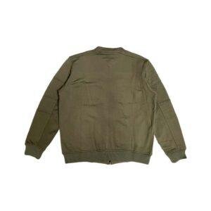 d&f CVC  Jaket Biker Pria - Olive