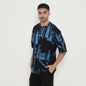d&f Kaos Pria Oversize REVITALIZA - Hitam