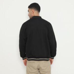 d&f Jaket Biker pria - Hitam