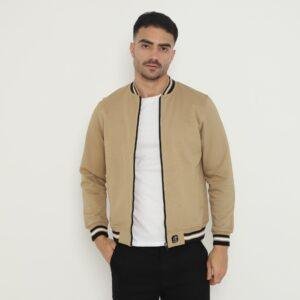 d&f Jaket Bomber pria - xana khaki