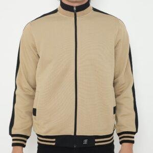 d&f Jaket Biker pria - Khaki