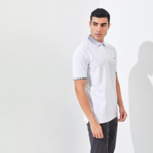 Jack Ben Polo Shirt Pria Regular Fit White