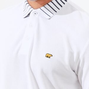Jack Ben Polo Shirt Pria Regular Fit White