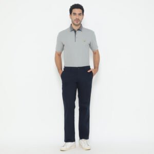 Jack Nicklaus Amadeus Celana Panjang Pria Regular Fit Navy