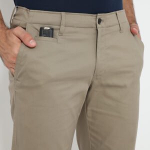 Jack Nicklaus Amadeus Celana Panjang Pria Regular Fit Taupe