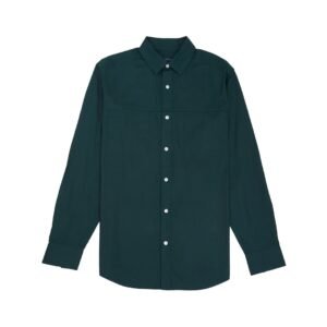 Jack Nicklaus Baron Kemeja Pria Lengan Panjang Slim Fit Green