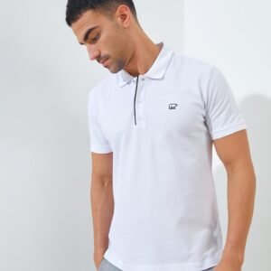 Jack Nicklaus Clive Polo Shirt Pria Slim Fit Putih