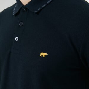 Jack Nicklaus Ernest Polo Shirt Pria Regular Fit Black