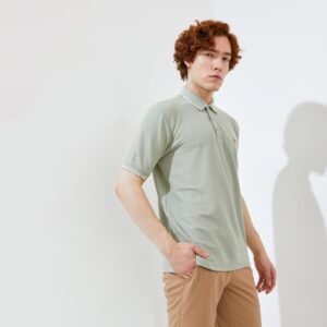 Jack Nicklaus Ernest Polo Shirt Pria Regular Fit Light Green