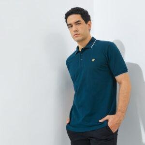 Jack Nicklaus Mandela Polo Shirt Pria Regular Fit Tosca